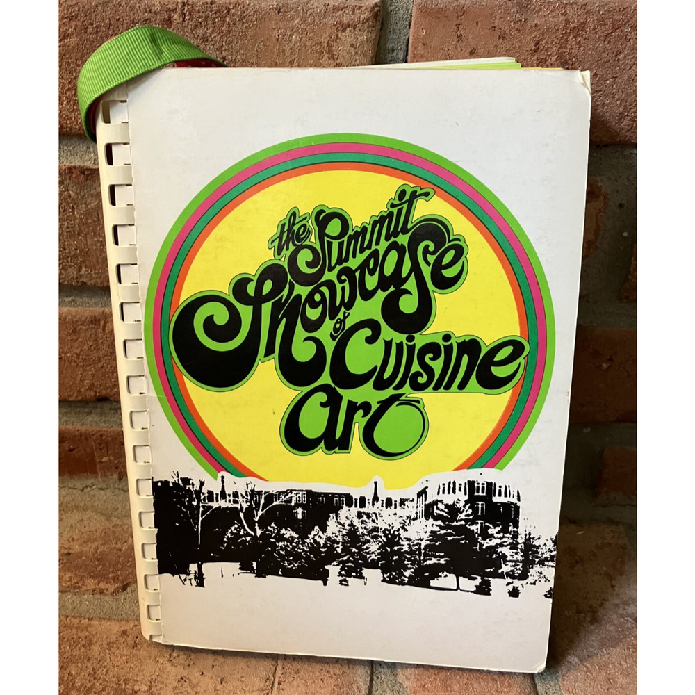 Summit Country Day School Cookbook Showcase of Cuisine Art Reagan Recipe 1981